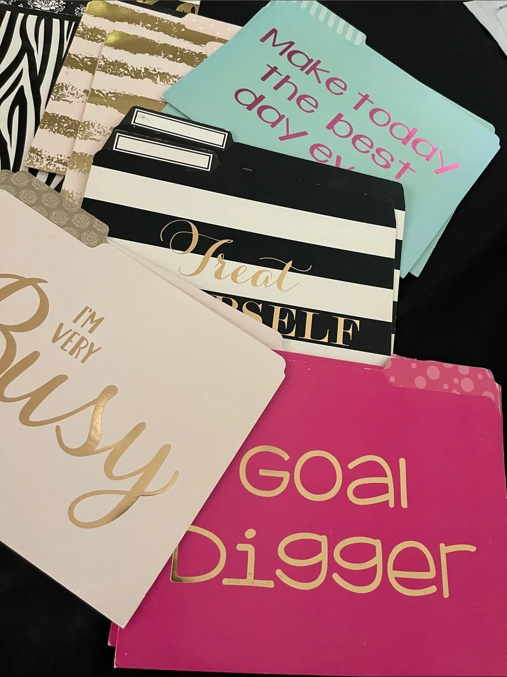 15 file folders Folder Set, some new some slightly used.